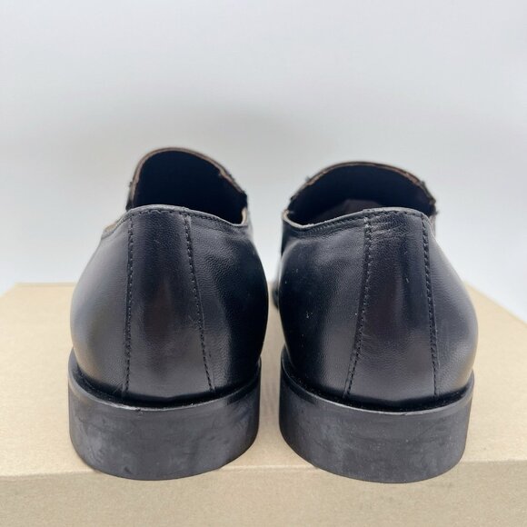 Bruno Magli Raging Nappa Slip On Loafer Dress Shoes Black Leather Men US 11 $395 - Picture 7 of 12